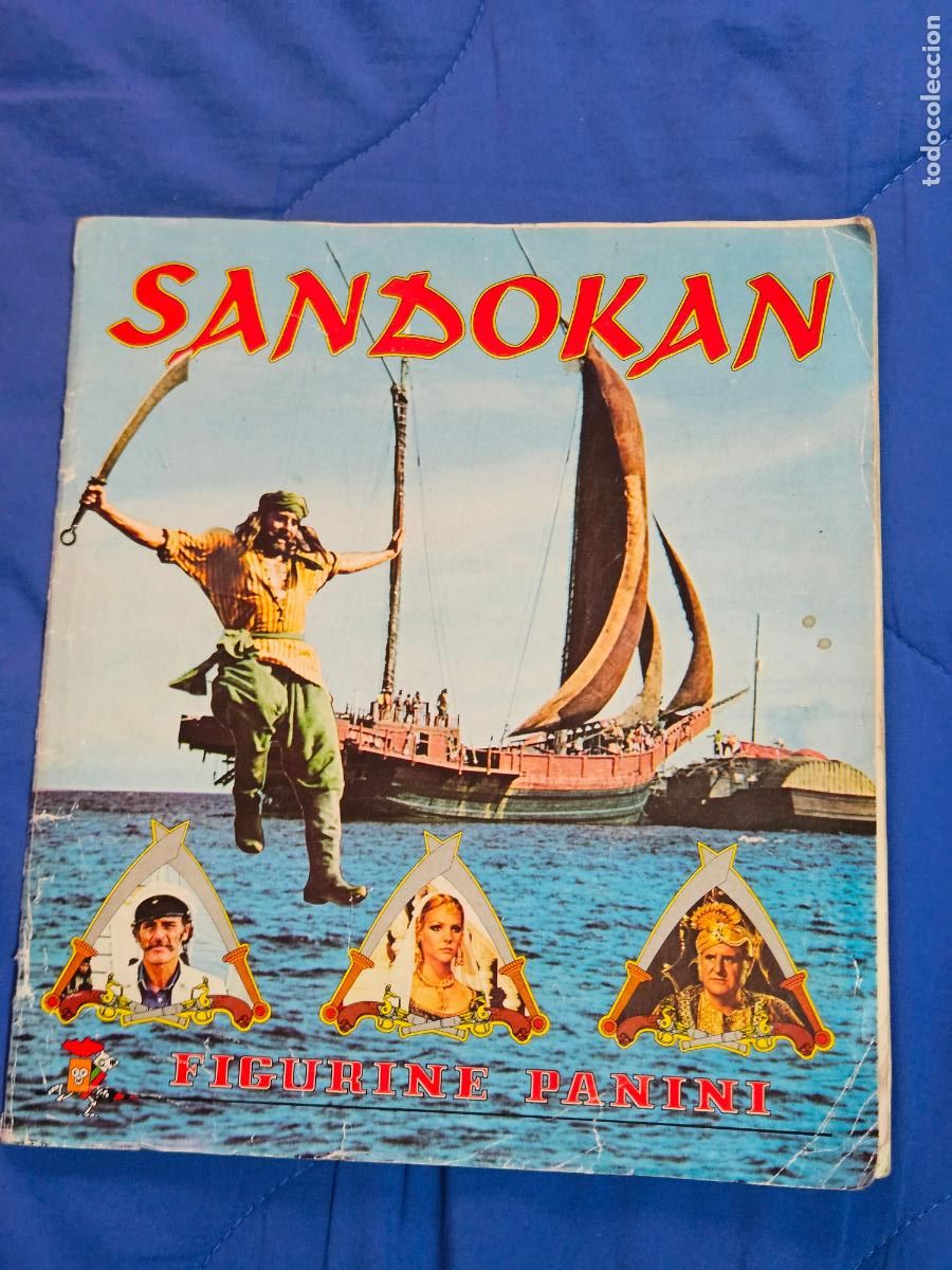 Coleccionismo &aacute;lbumes: SANDOKAN ( PANINI-PACOSA, 1976 ) ALBUM TIENE 365 DE 400 CROMOS