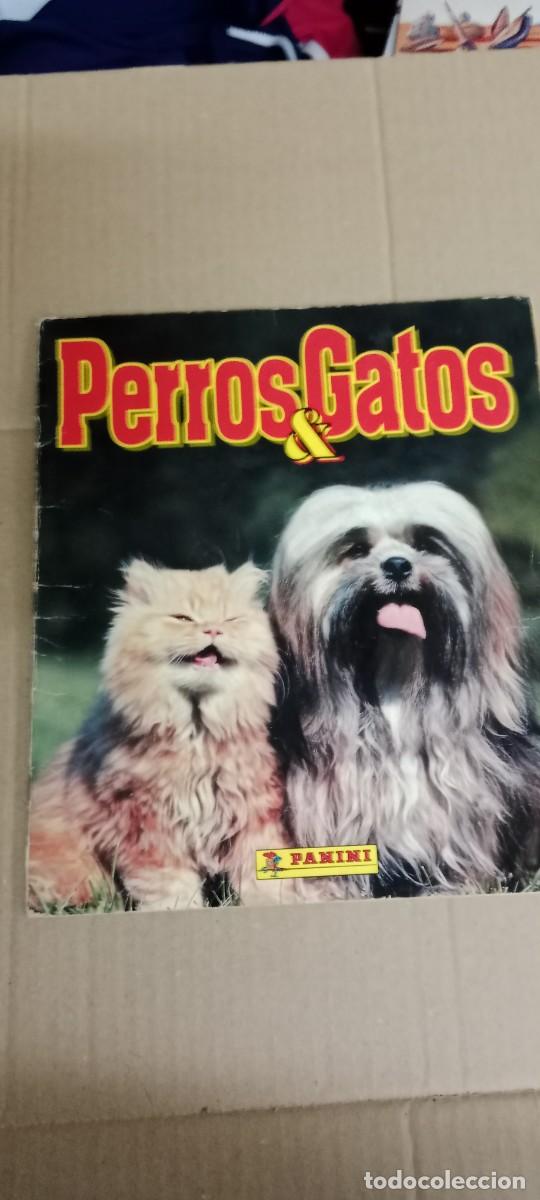 Coleccionismo &aacute;lbumes: ALBUM PANINI COMO PERROS Y GATOS VER FOTOS ESTADO Y CROMOS CINE E-ABU