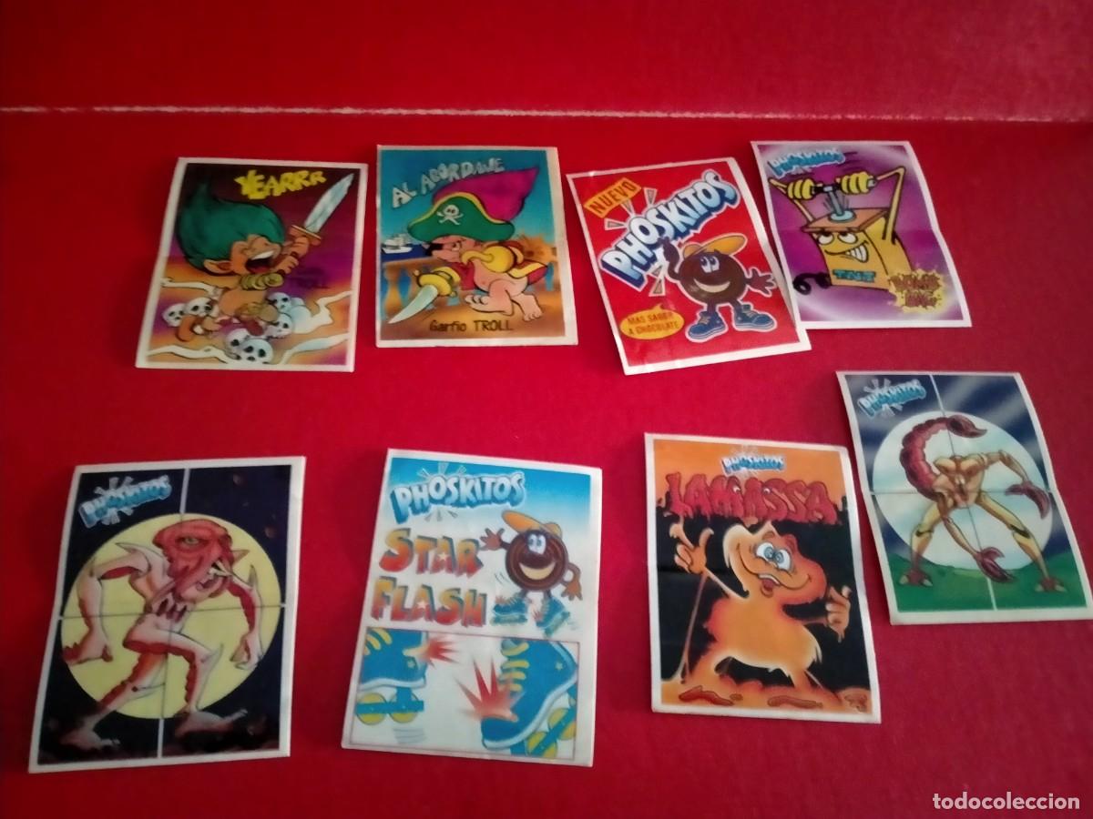 Coleccionismo &aacute;lbumes: cromos de phoskitos diferentes