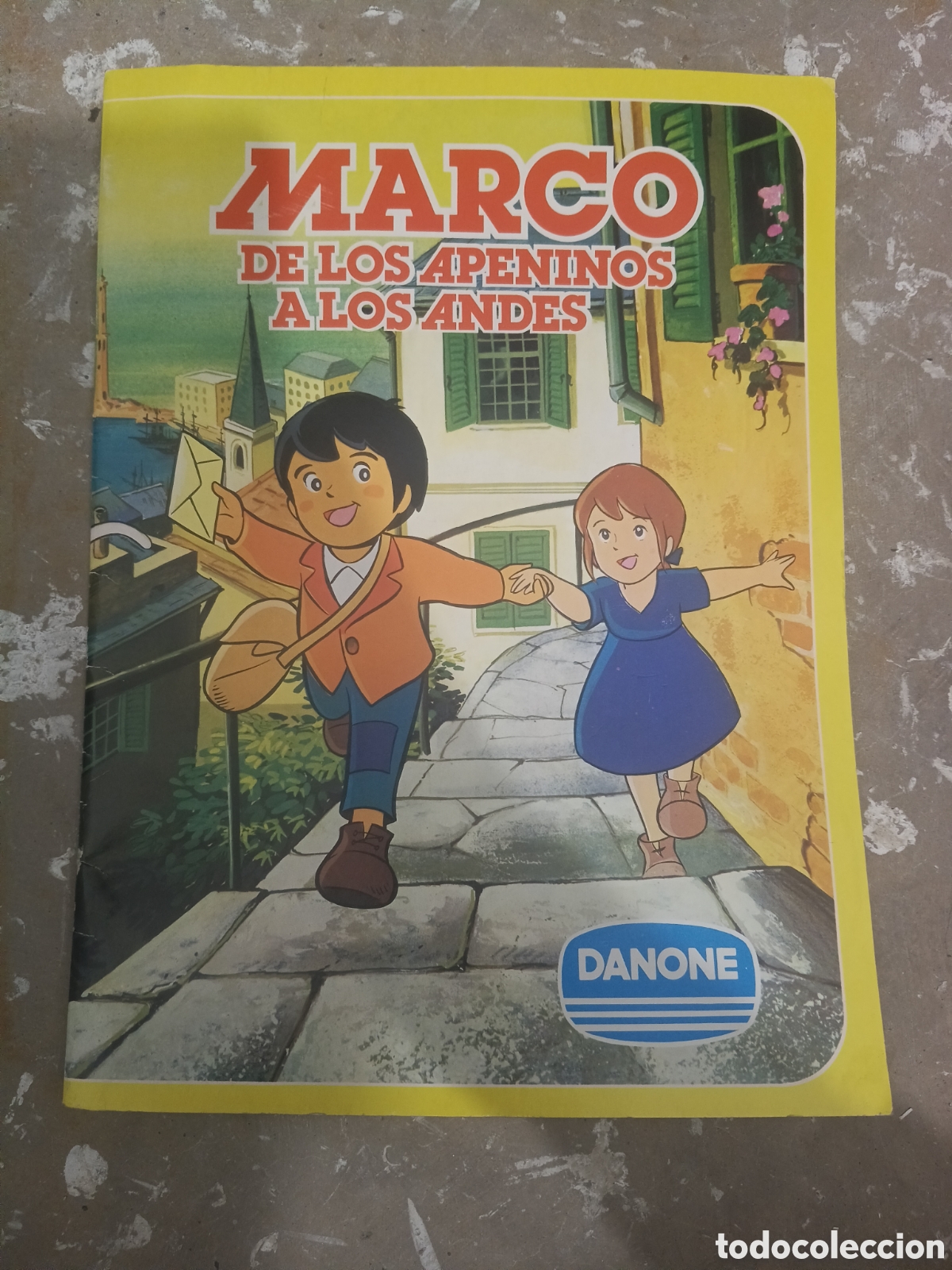 Coleccionismo &aacute;lbumes: ALBUM VACIO MARCO DE LOS APENINOS A LOS ANDES + 8 CROMOS