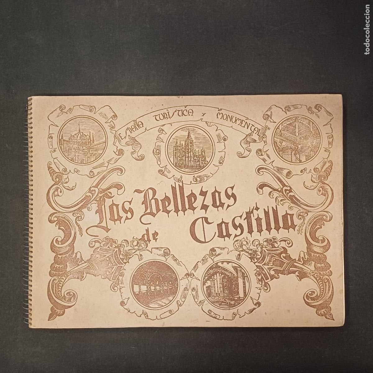 Coleccionismo &aacute;lbumes: LAS BELLEZAS DE CASTILLA/ALBUM DE CROMOS INCOMPLETO.