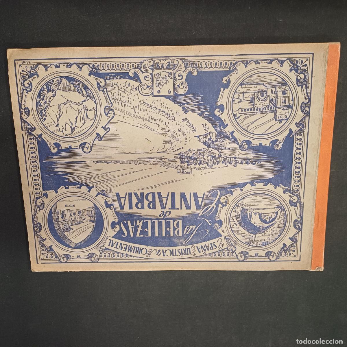 Coleccionismo &aacute;lbumes: LAS BELLEZAS DE CANTABRIA/ALBUM DE CROMOS INCOMPLETO.