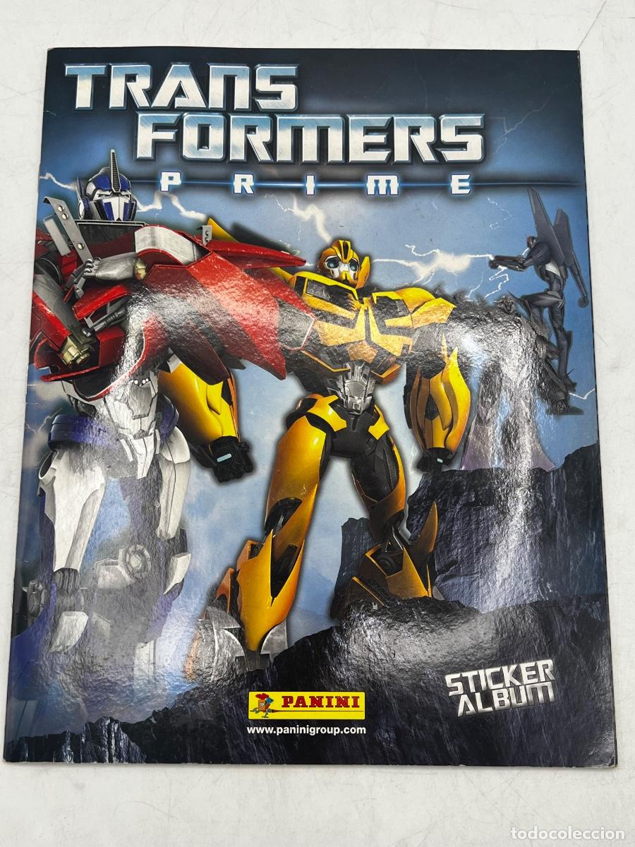 Coleccionismo &aacute;lbumes: &Aacute;LBUM TRANS FORMERS PRIME. STICKER &Aacute;LBUM. PANINI