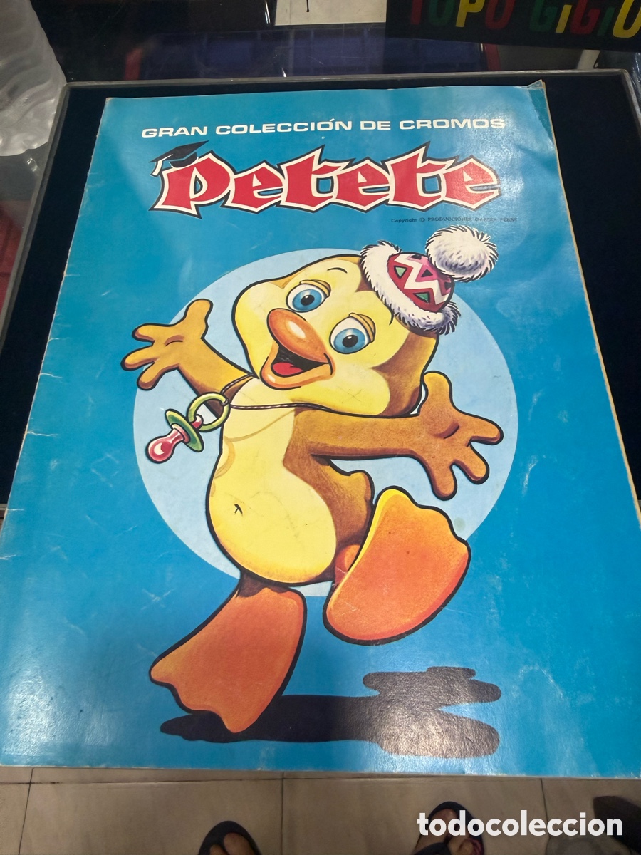 Coleccionismo &aacute;lbumes: &Aacute;lbum gran colecci&oacute;n de cromos de petete, a falta de 1 cromo