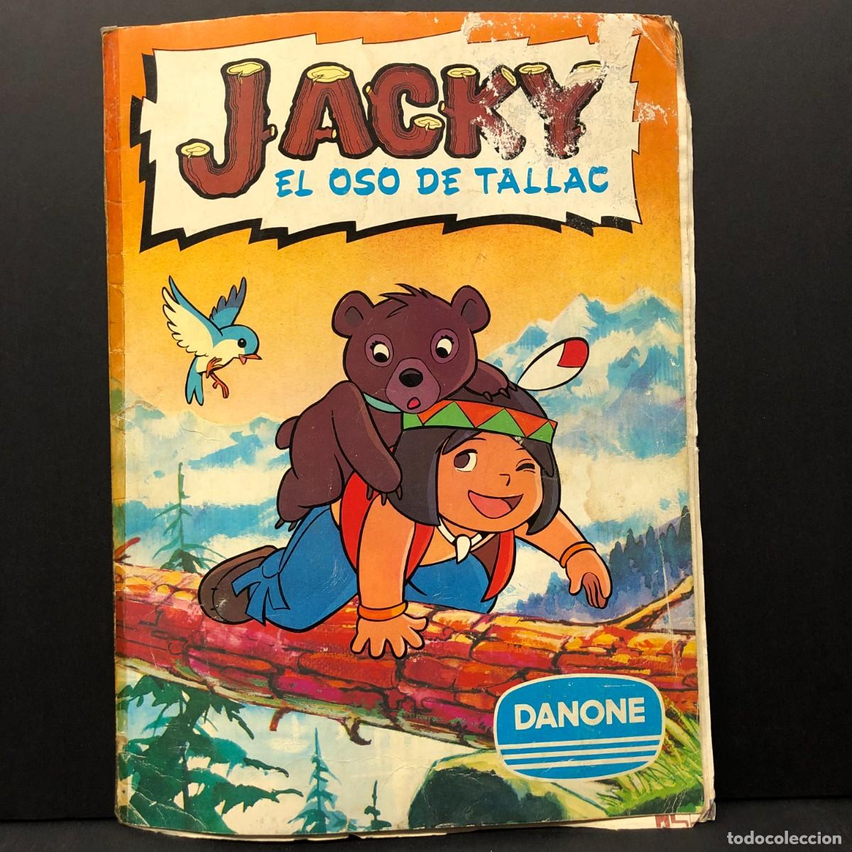 Coleccionismo &aacute;lbumes: JACKY EL OSO DE TALLAC - DANONE - ALBUM DE CROMOS CASI COMPLETO / 3089