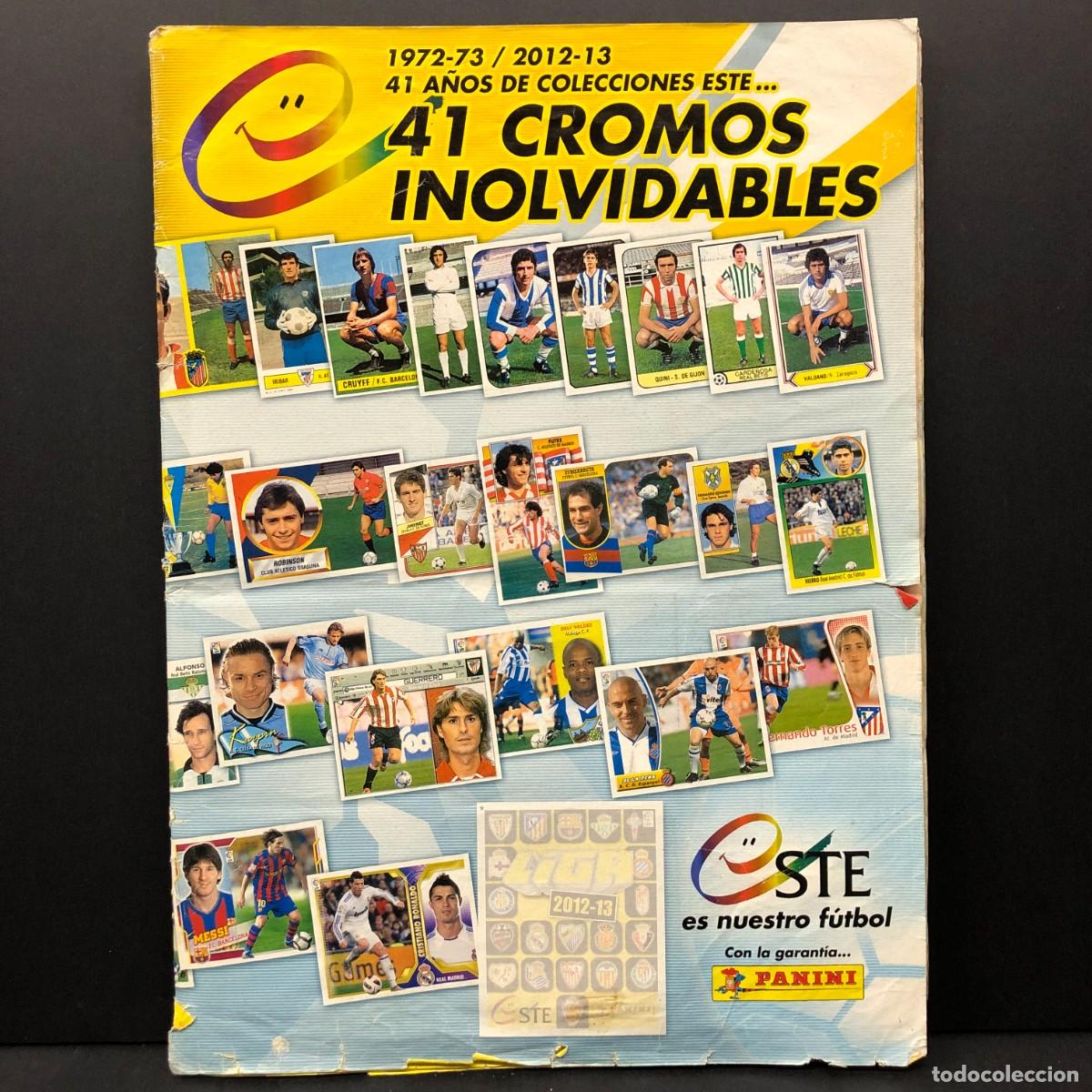 Coleccionismo &aacute;lbumes: LIGA 2012-2013 - COLECCI&Oacute;N OFICIAL DE CROMOS - BBVA - ALBUM DE CROMOS INCOMPLETO / 3102