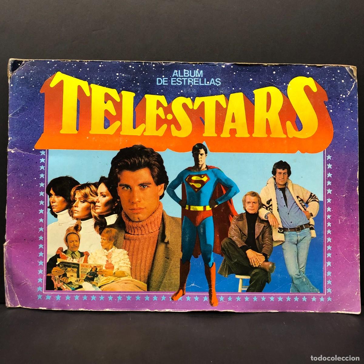 Coleccionismo &aacute;lbumes: TELE-STARS - ALBUM DE ESTRELLAS - ALBUM DE CROMOS INCOMPLETO / 3105