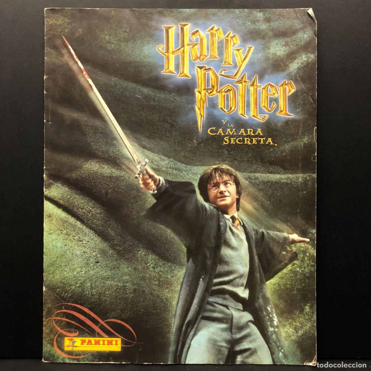 Coleccionismo &aacute;lbumes: HARRY POTTER Y LA CAMARA SECRETA - POSTER DESPLEGABLE - ALBUM DE CROMOS INCOMPLETO / 3110