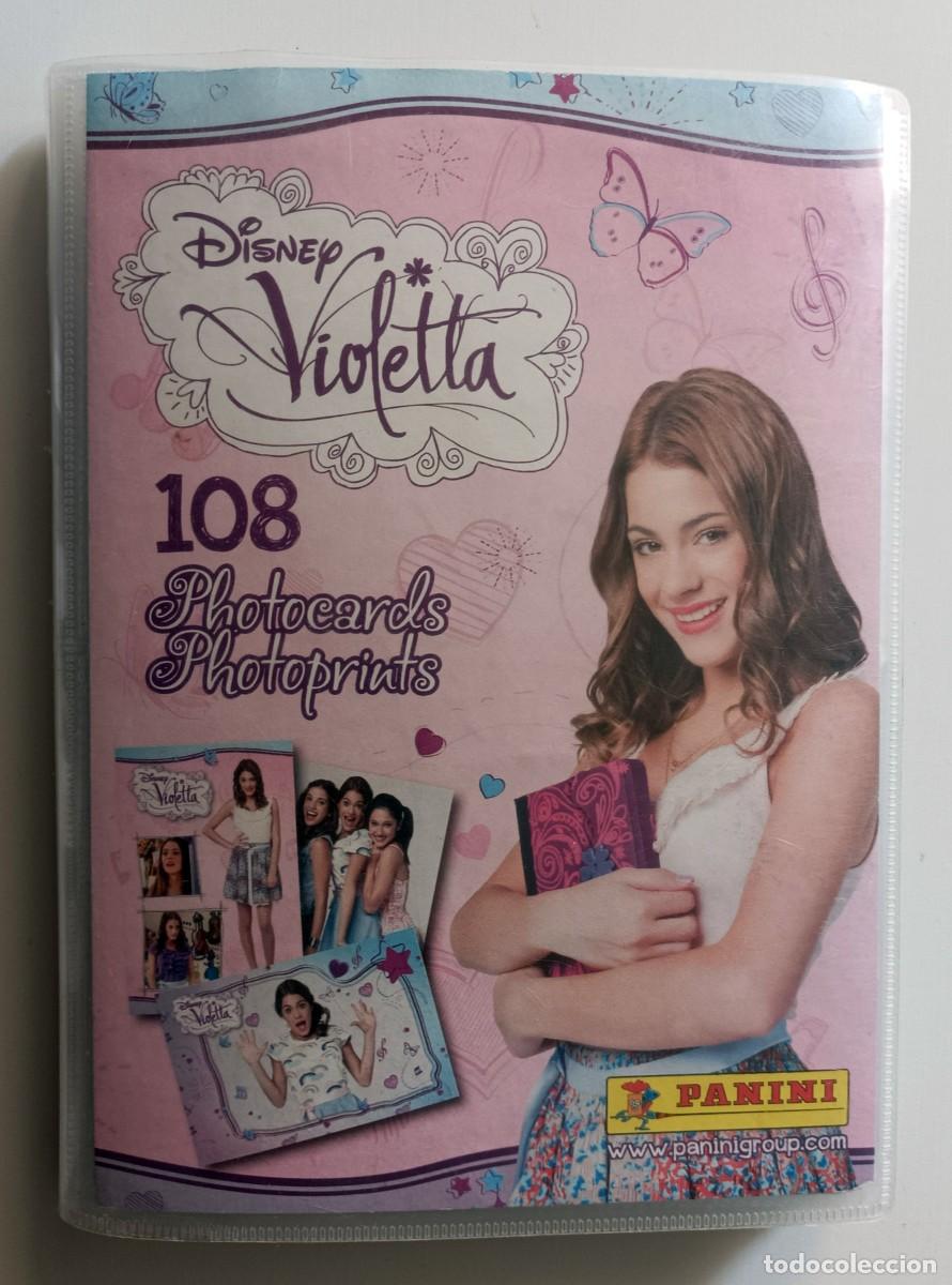Coleccionismo &aacute;lbumes: ALBUM DISNEY VIOLETTA TRADING CARDS PANINI