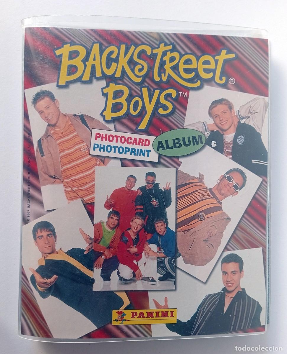 Coleccionismo &aacute;lbumes: BACKSTREET BOYS: ALBUM DE CROMOS VAC&Iacute;O PHOTOCARDS PANINI
