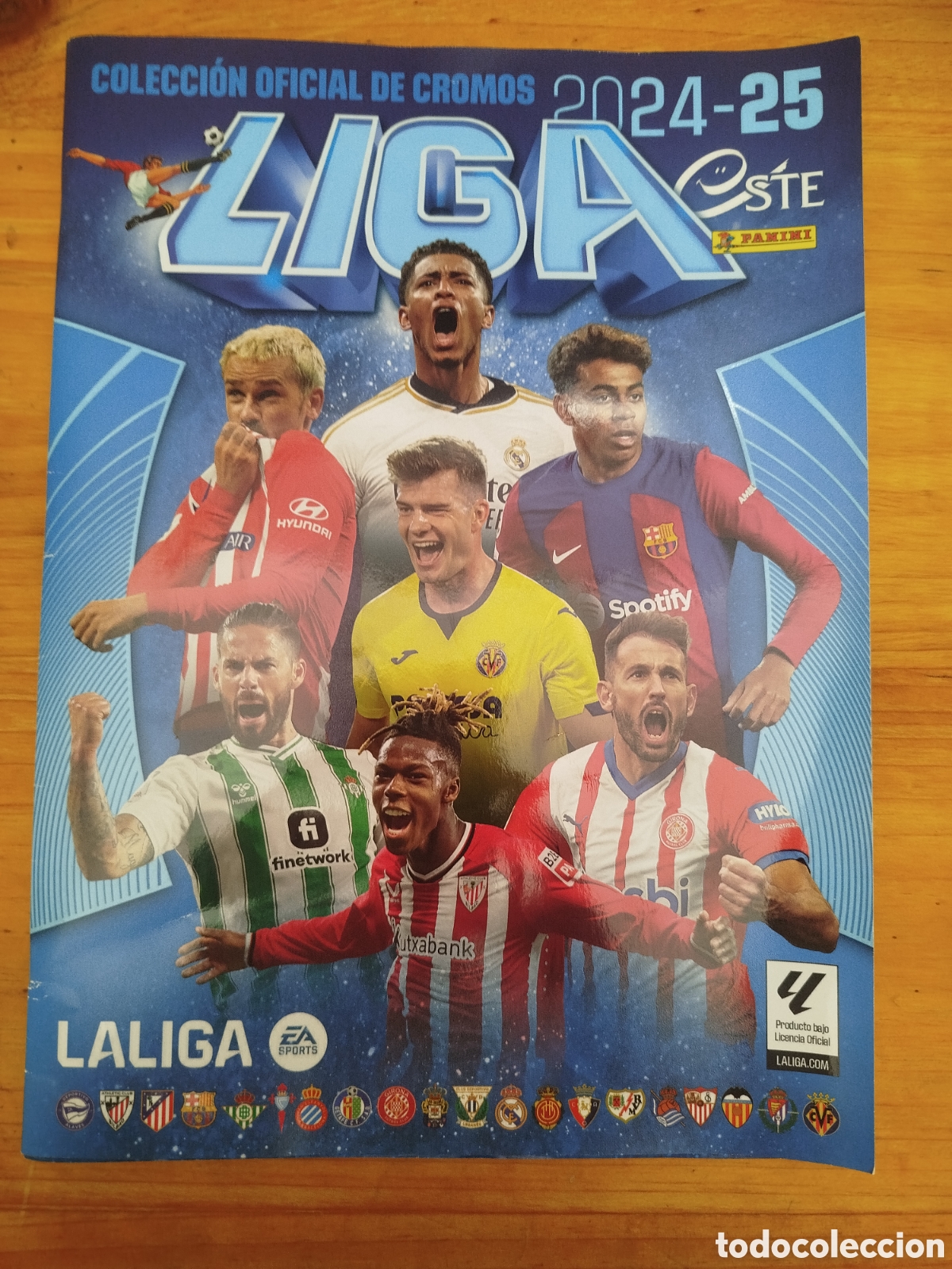 Coleccionismo &aacute;lbumes: &Aacute;lbum de cromos liga este 2024/25
