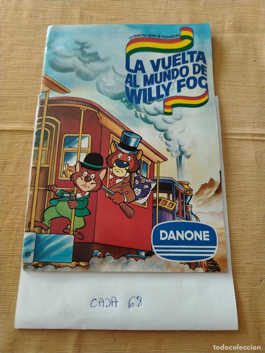 Coleccionismo &aacute;lbumes: &Aacute;lbum de cromos Danone la vuelta al mundo de willy fog