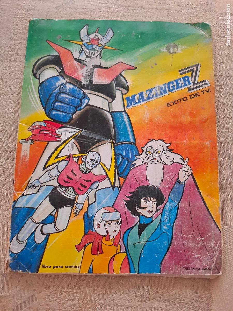 Coleccionismo &aacute;lbumes: ALBUM MAZINGER Z - FHER - FALTA SOLO EL CROMO N&ordm; 130