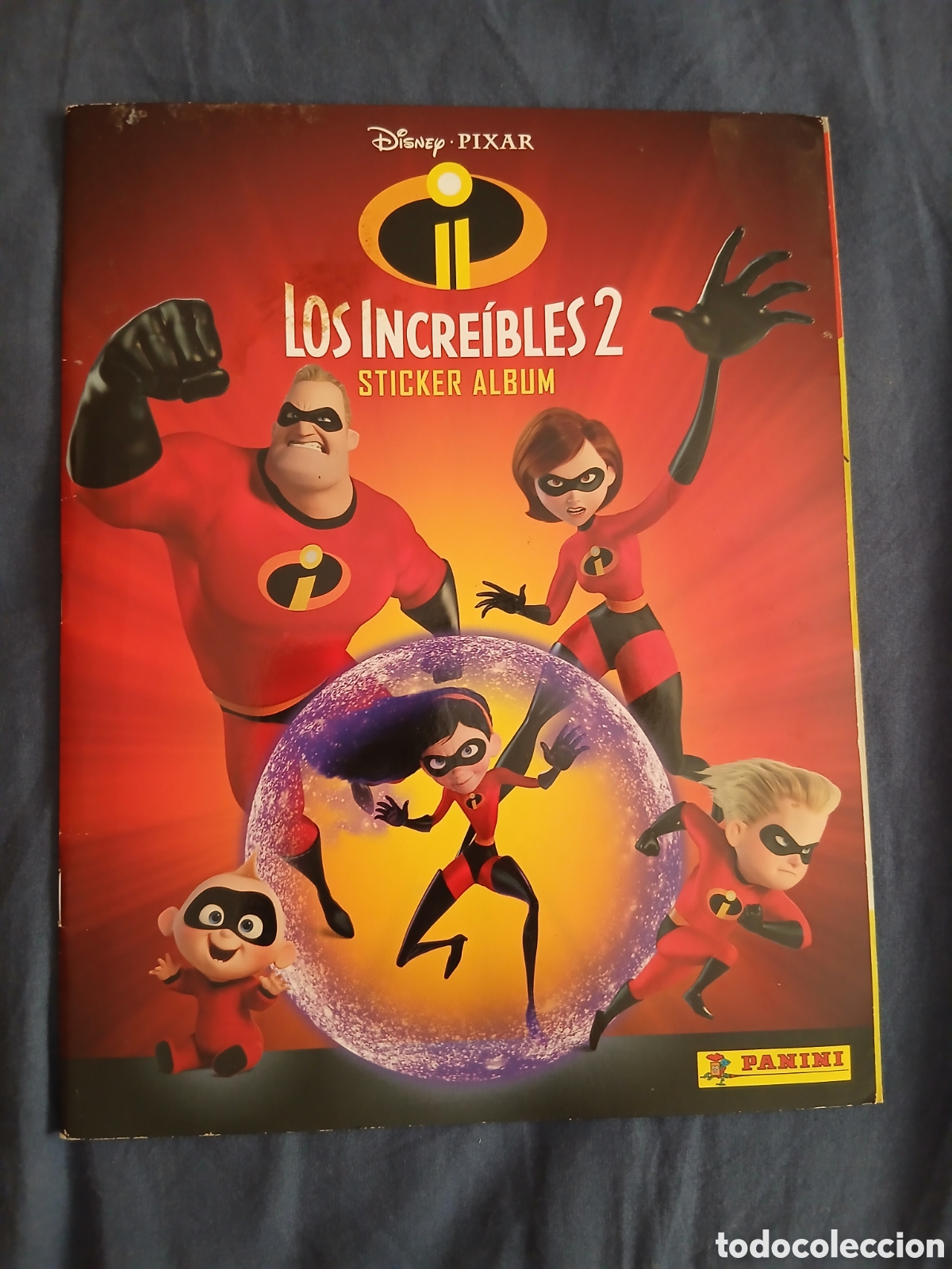 Coleccionismo &aacute;lbumes: &Aacute;lbum Cromos Los Increibles 2 -Panini 2.018- Incompleto