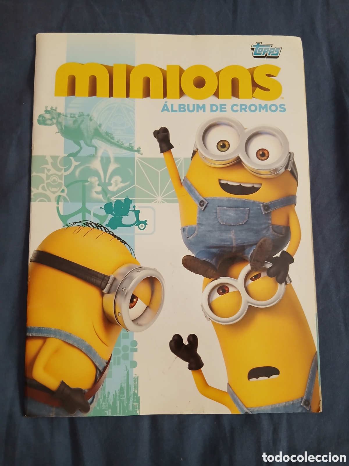 Sammeln Sammelalben: &Aacute;lbum Cromos Minions -Topps 2.015- Incompleto