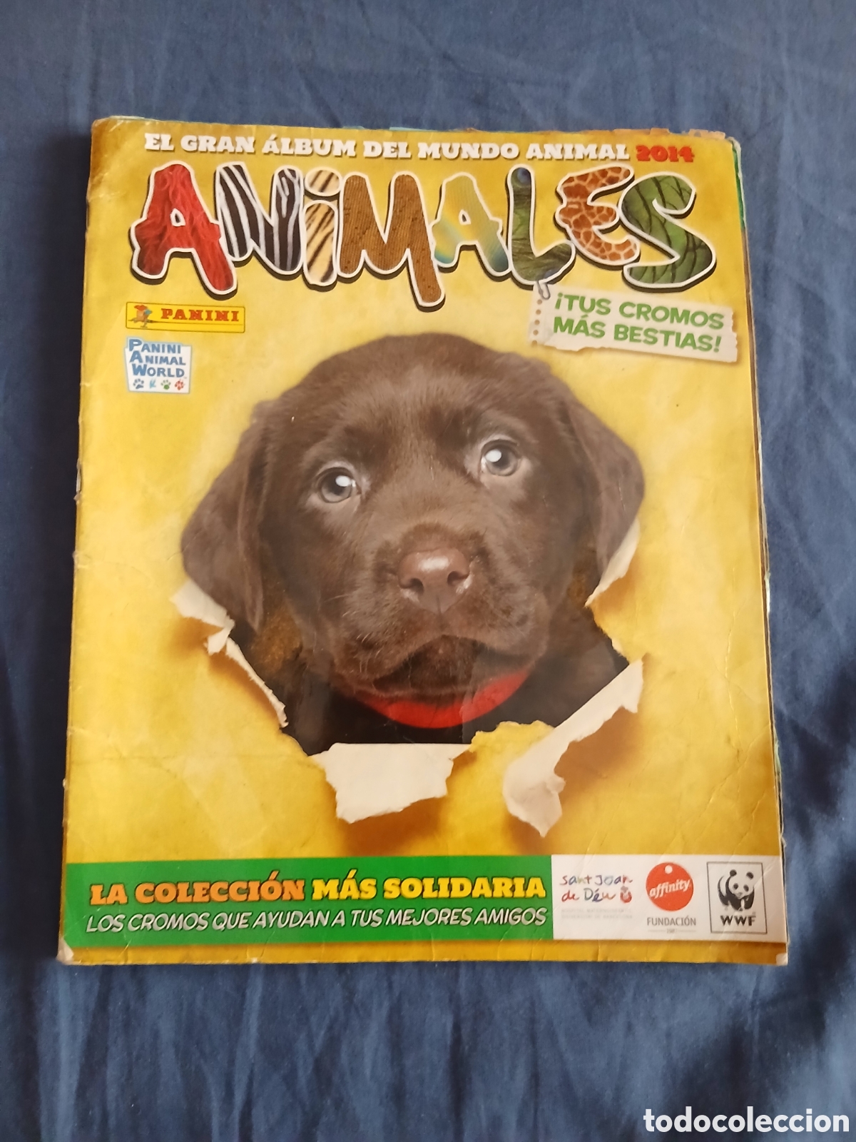 Coleccionismo &aacute;lbumes: &Aacute;lbum Cromos El Gran &Aacute;lbum del Mundo Animal 2014 Animales -Panini 2.014- Incompleto