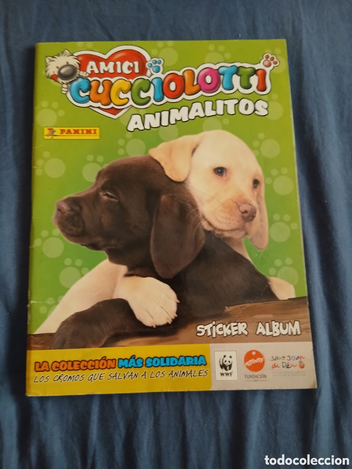 Coleccionismo &aacute;lbumes: &Aacute;lbum Cucciolotti Animalitos -Panini 2.015- Incompleto