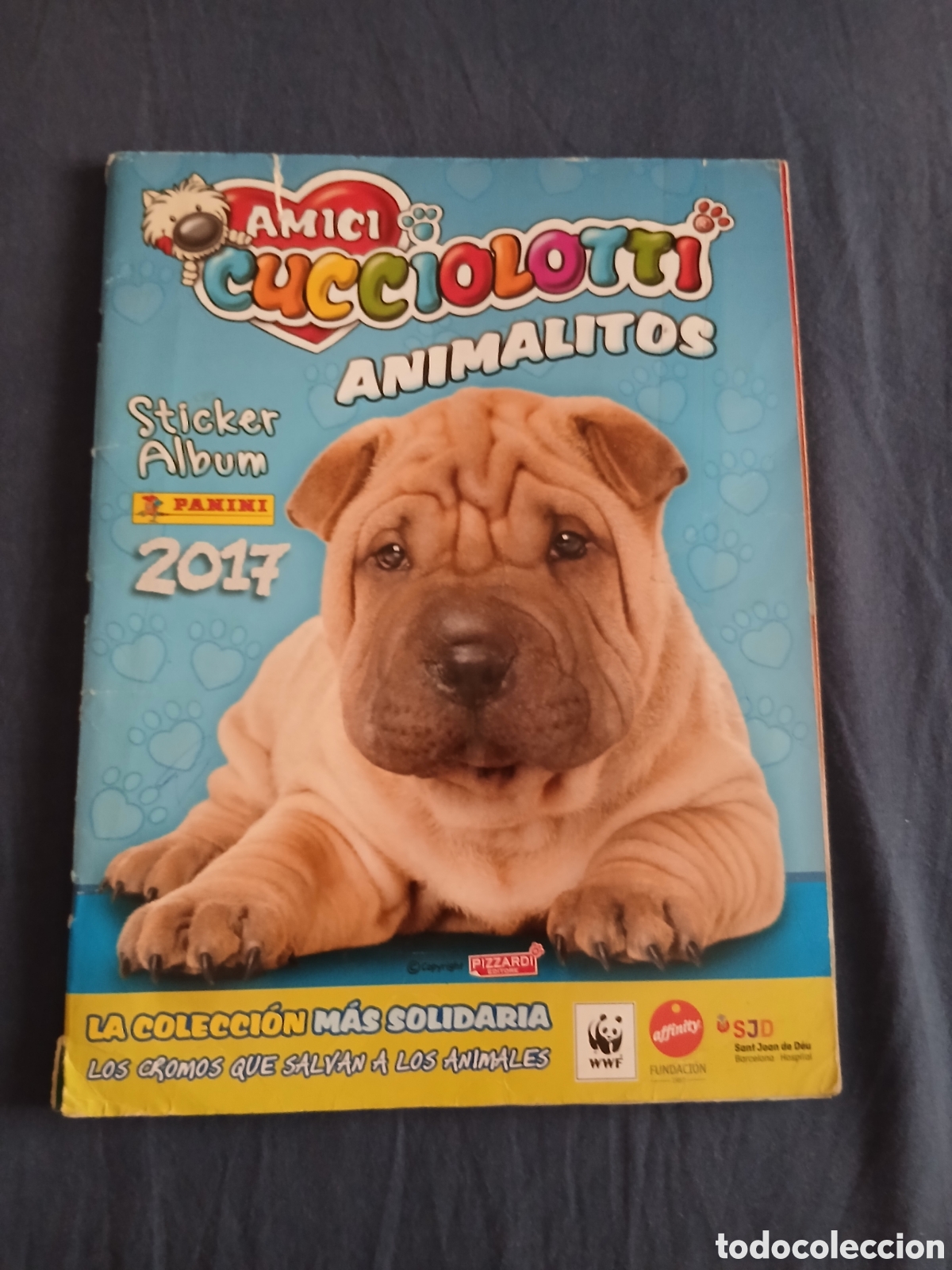 Coleccionismo &aacute;lbumes: &Aacute;lbum Cucciolotti Animalitos -Panini 2.017-