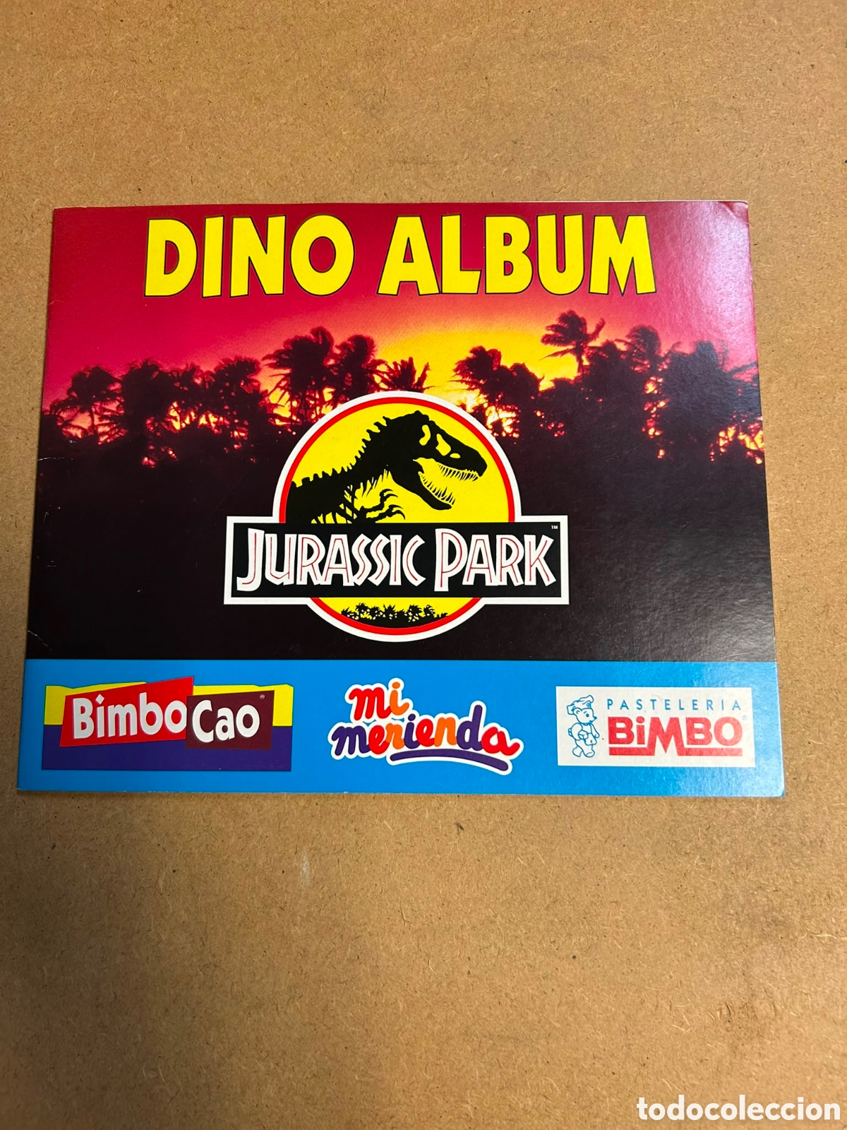 Coleccionismo &aacute;lbumes: Dino &aacute;lbum jurassic park Bimbo nuevo sin usar