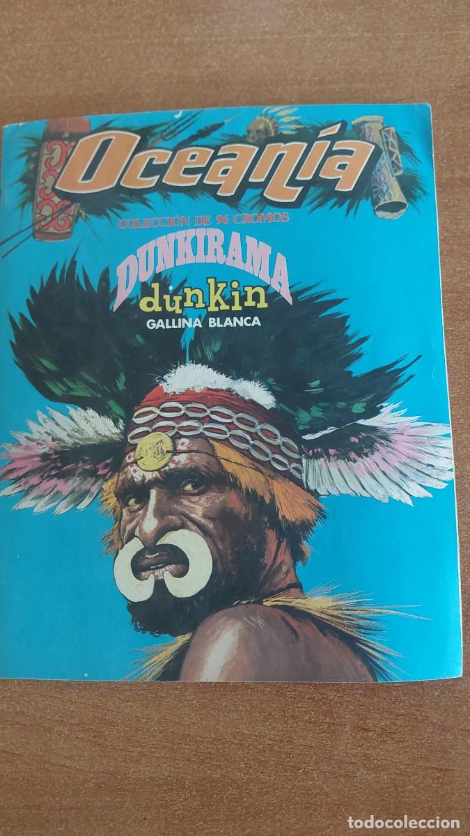Coleccionismo &aacute;lbumes: &Aacute;lbum cromos Ocean&iacute;a Dunkirama chicles Dunkin