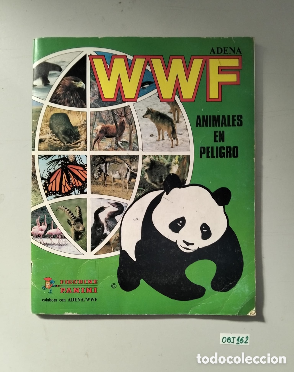 Coleccionismo &aacute;lbumes: &aacute;lbum de cromos &rdquo;WWF Animales en Peligro&rdquo;, editado por Panini
