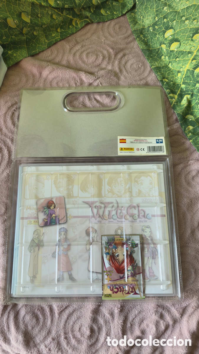 Coleccionismo &aacute;lbumes: &Aacute;lbum de cromos Witch en su bl&iacute;ster!!!