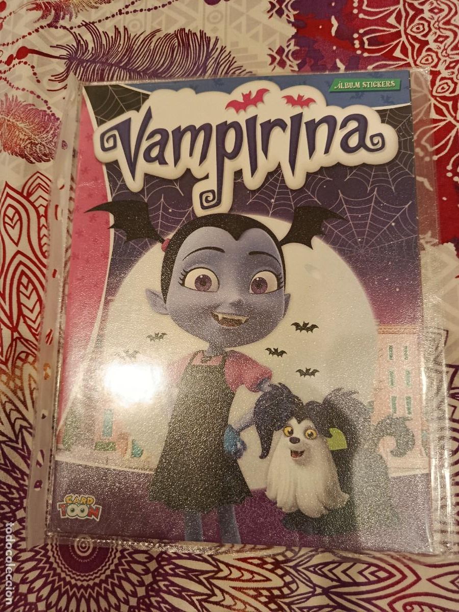 Coleccionismo &aacute;lbumes: VAMPIRINA ALBUM NUEVO Y 40 SOBRES DE CROMOS