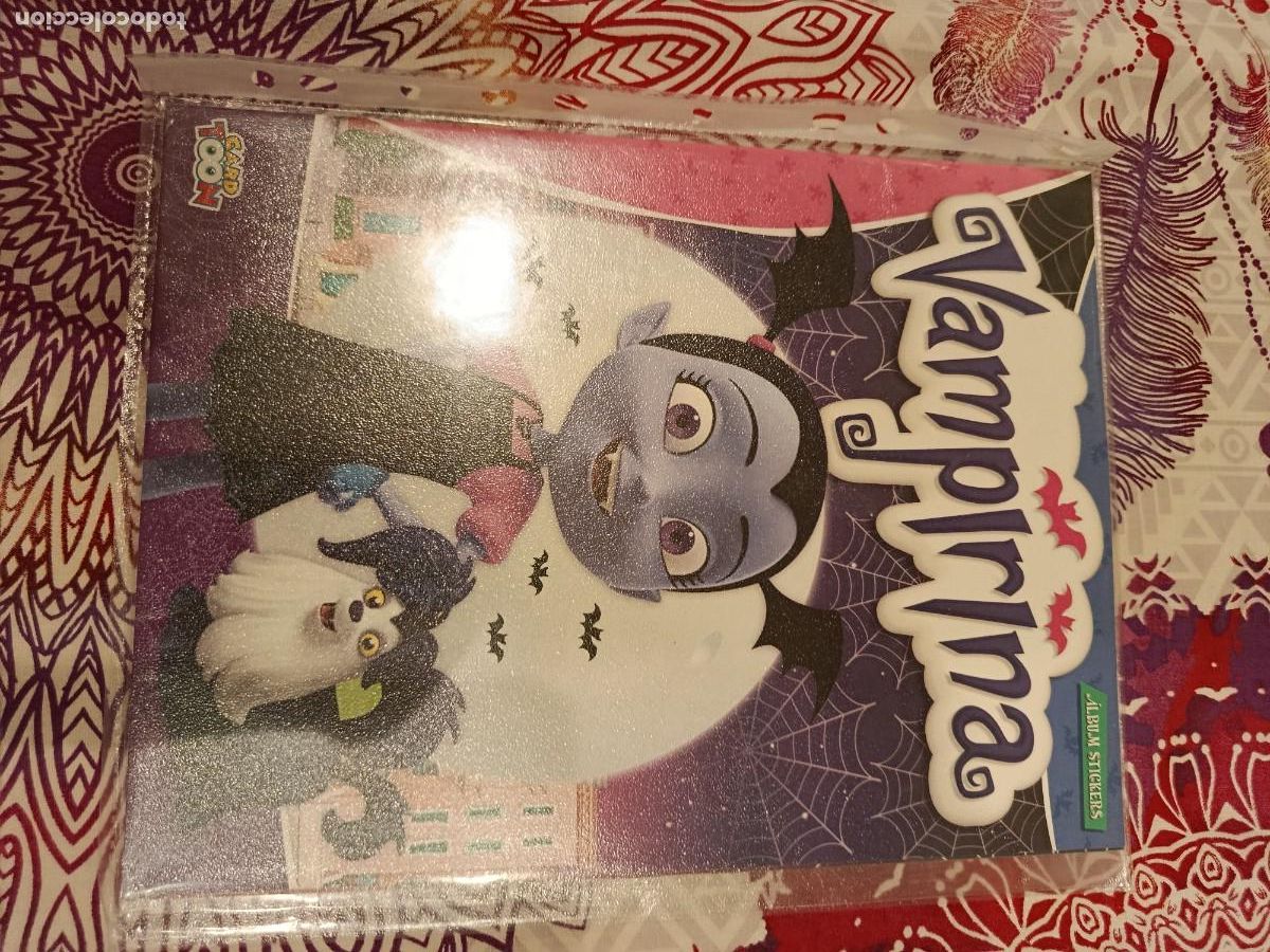 Coleccionismo &aacute;lbumes: VAMPIRINA ALBUM NUEVO Y 40 SOBRES DE CROMOS