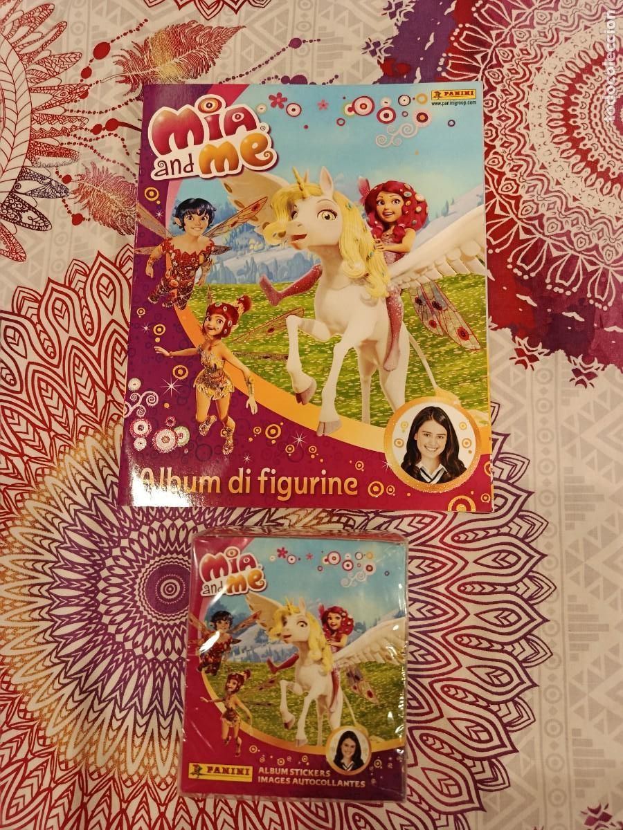 Coleccionismo &aacute;lbumes: MIA AND ME ALBUM Y CAJA DE SI RES DE CROMOS
