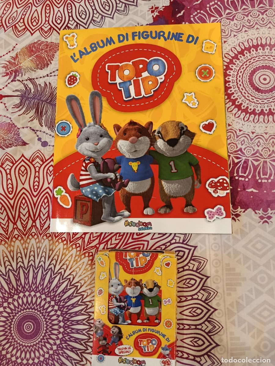 Coleccionismo &aacute;lbumes: TOPO TYP ALBUM Y CAJA DE SOBRES DE CROMOS