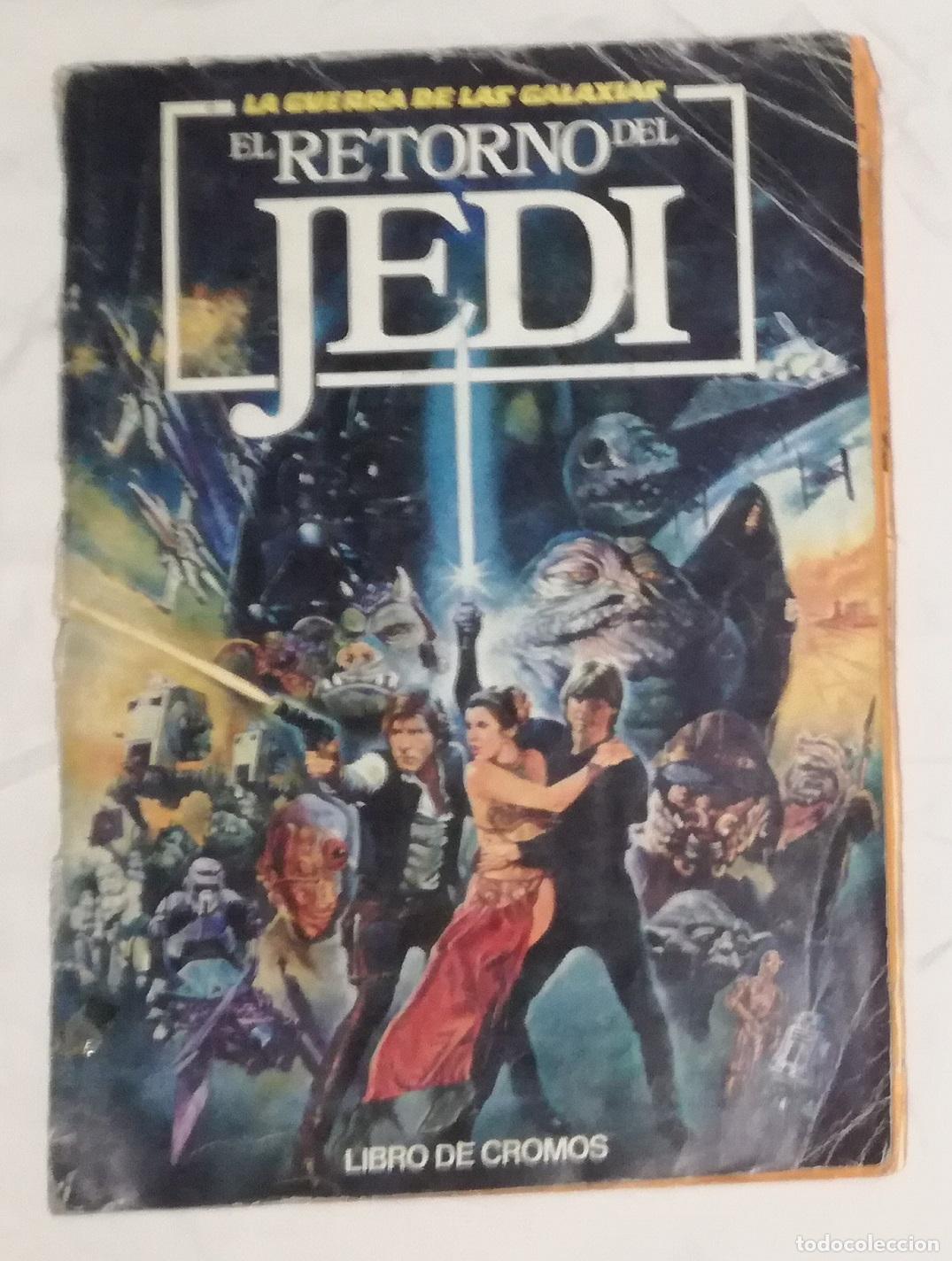 Coleccionismo &aacute;lbumes: Album El retorno del Jedi, Pacosa Dos - A falta de 14 cromos