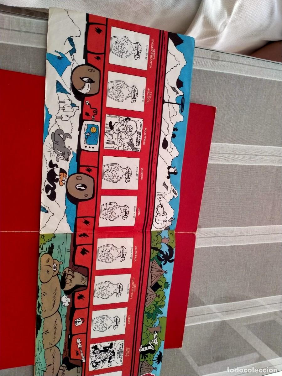 Coleccionismo &aacute;lbumes: album de cromos de mortadelo los viajes