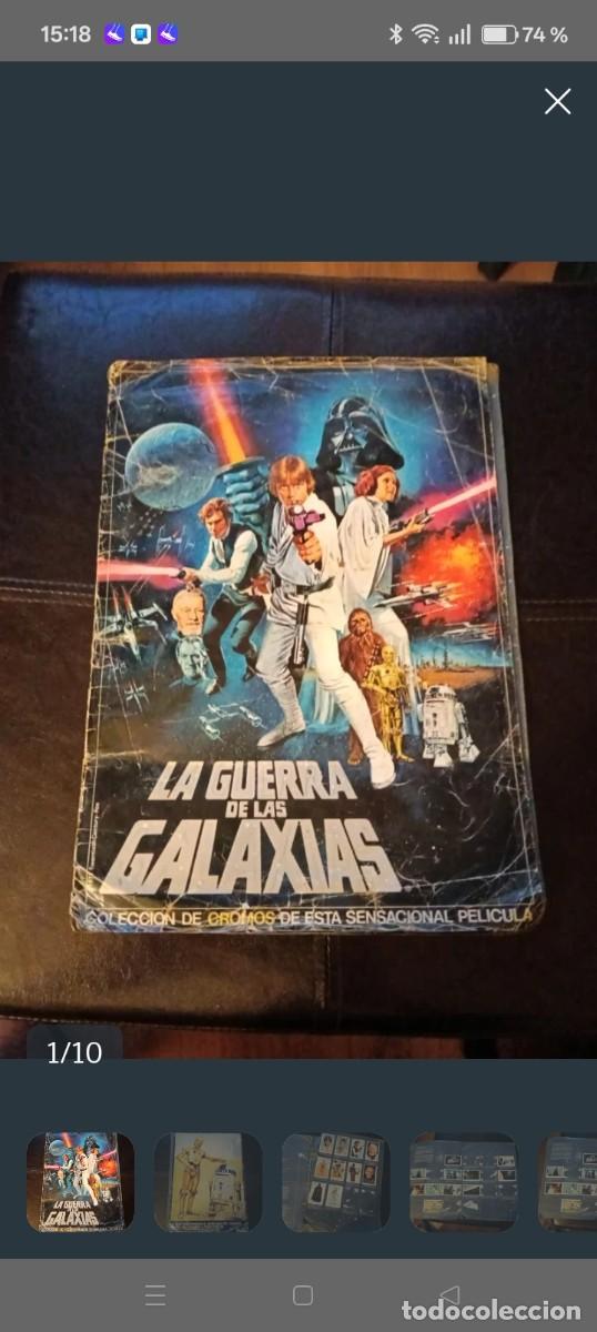 Coleccionismo &aacute;lbumes: album la guerra de las galaxias