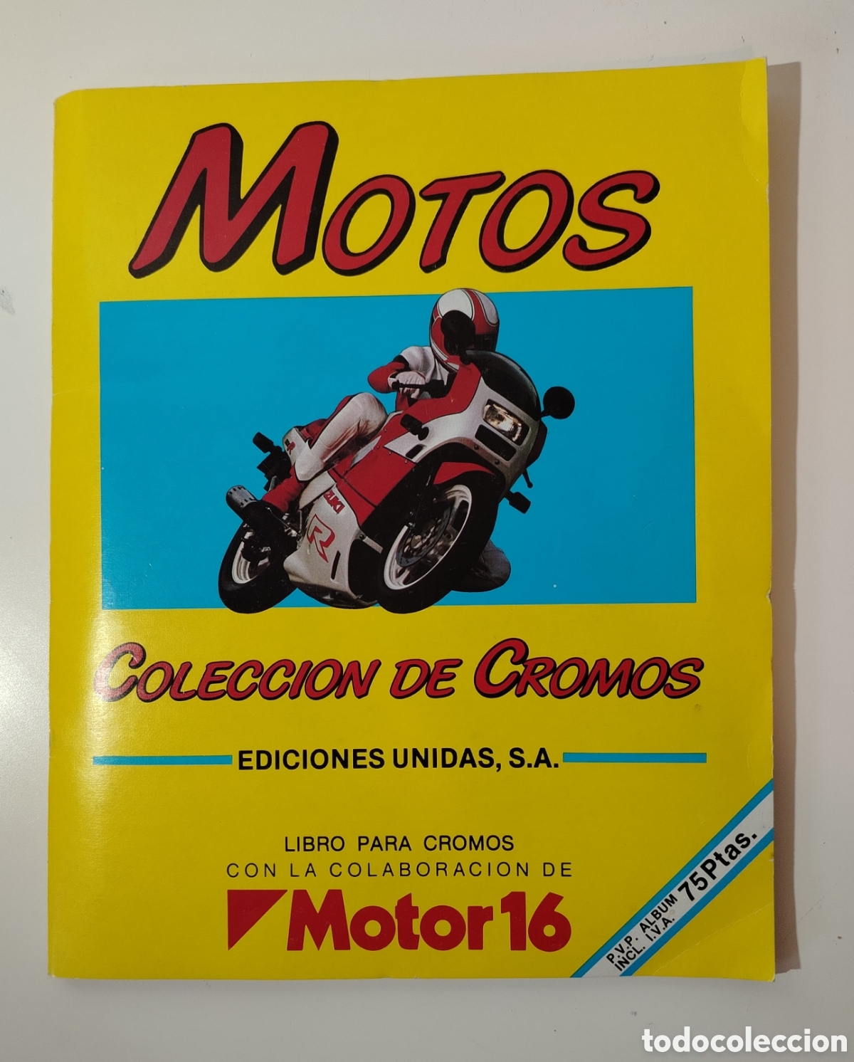 Coleccionismo &aacute;lbumes: &Aacute;lbum de cromos de motos Motor 16