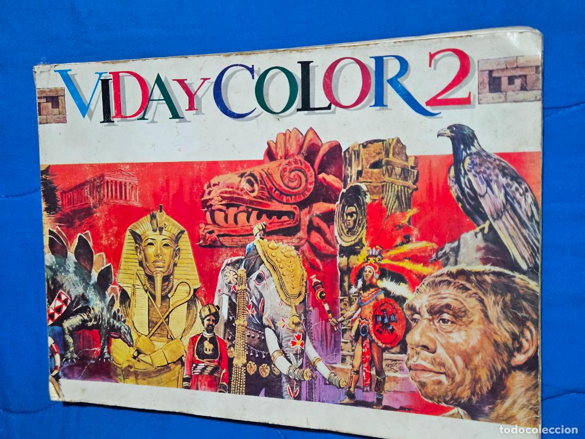 Coleccionismo &aacute;lbumes: VIDA Y COLOR 2 - &Aacute;LBUM - &Aacute;LBUMES ESPA&Ntilde;OLES EDICIONES 1968 - CON 350 CROMOS DE 506