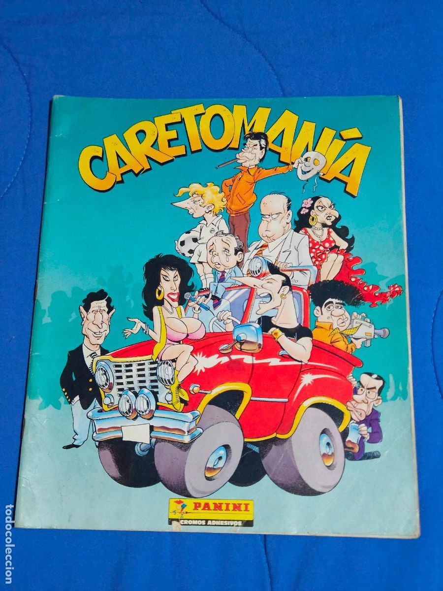 Coleccionismo &aacute;lbumes: ALBUM CARETOMANIA 180 CROMOS FALTAN 11 panini