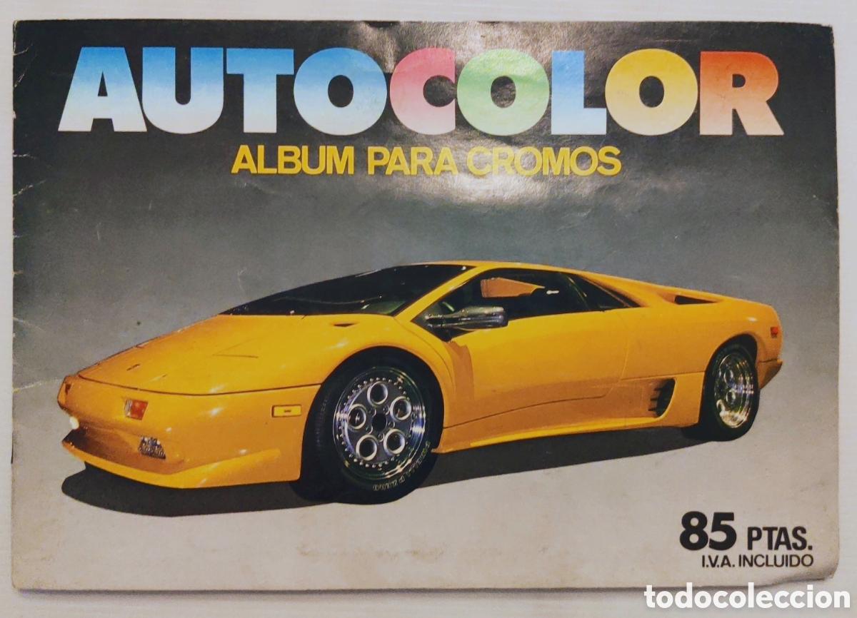Coleccionismo &aacute;lbumes: AUTOCOLOR - &Aacute;LBUM DE CROMOS - COMIC-CROMOS , Barcelona 1990,