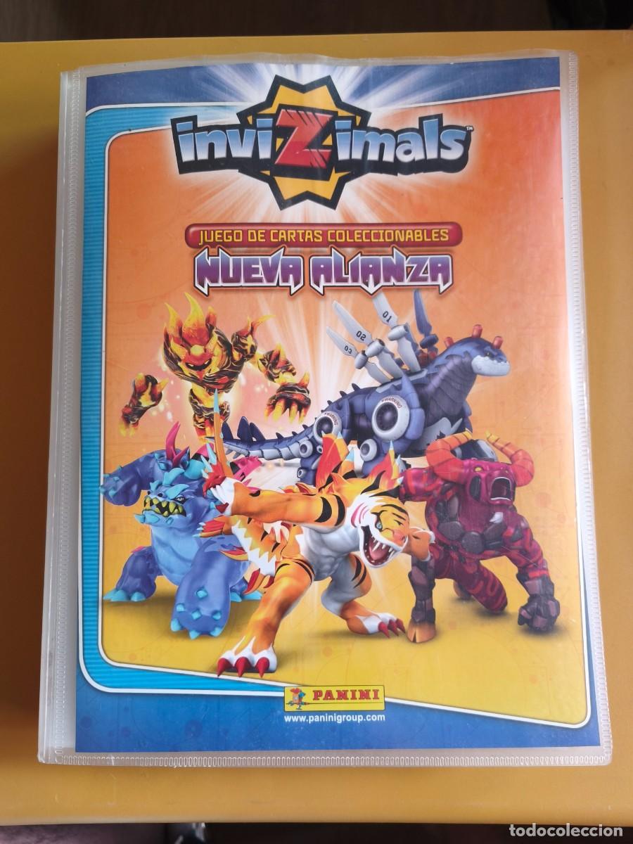 Coleccionismo &aacute;lbumes: invizimals, nueva alianza contiene 378 cromos