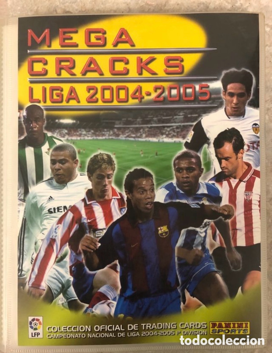 Coleccionismo &aacute;lbumes: Album Megacracks Liga 2004-05