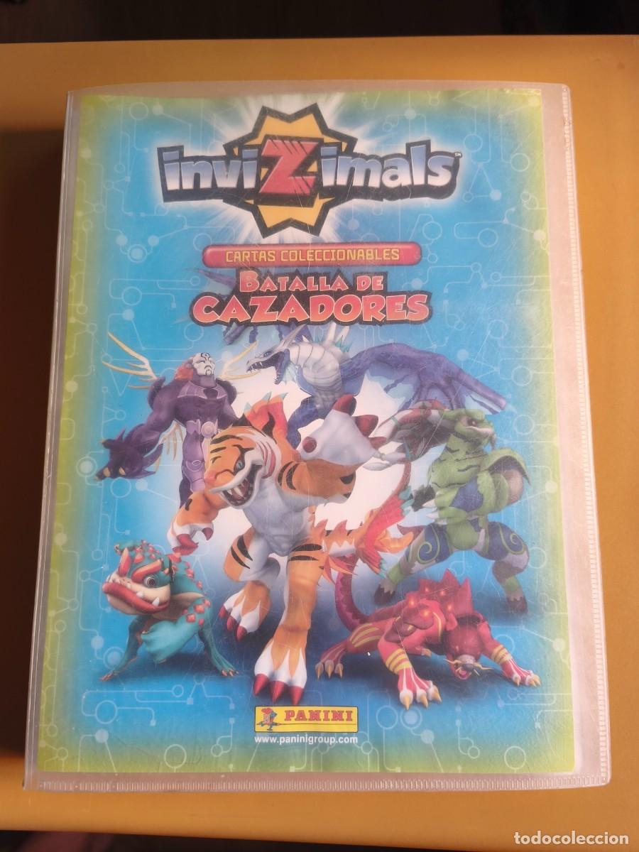 Coleccionismo &aacute;lbumes: invizimals, batalla de cazadores, contiene 281 cromos