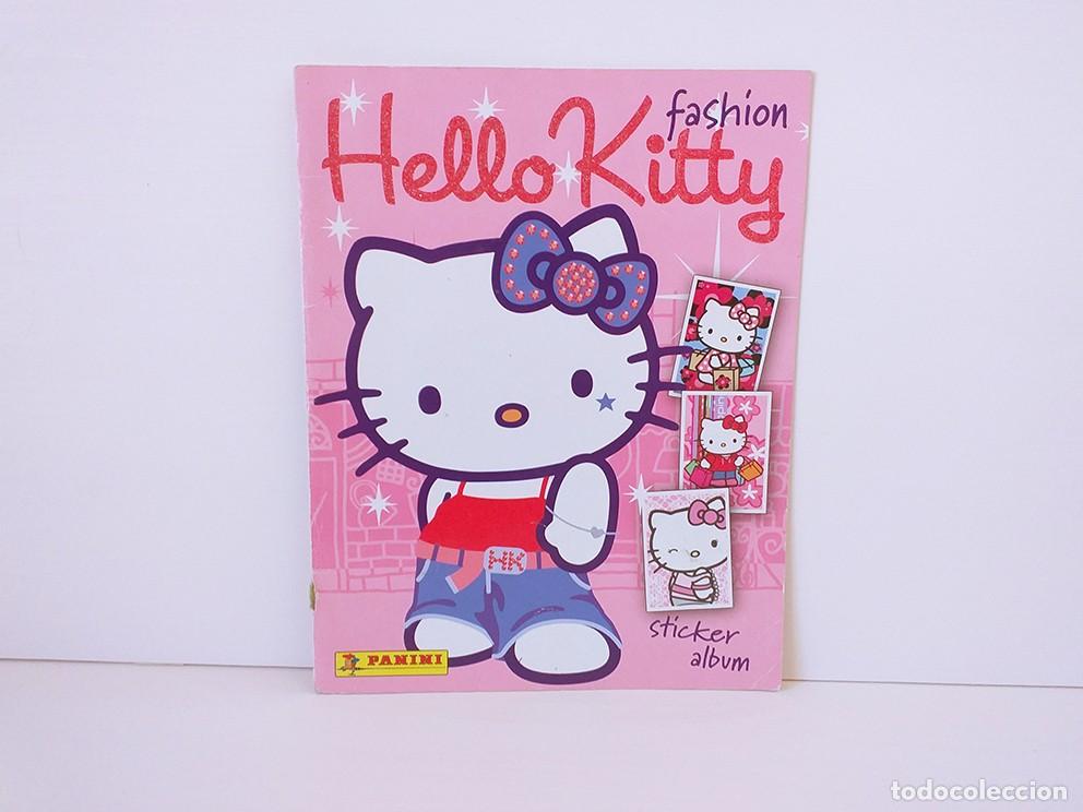 Coleccionismo &aacute;lbumes: Tapas sueltas de album de cromos Hello Kitty fashion, panini