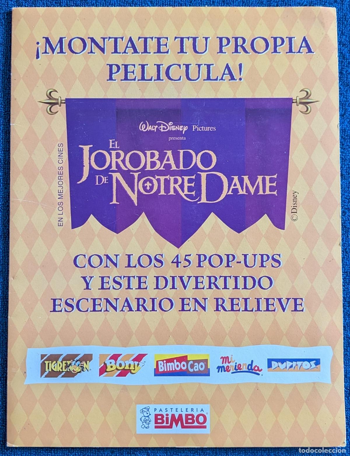 Coleccionismo &aacute;lbumes: El jorobado de Notre-Dame - POP-UPS - BIMBO (1994)