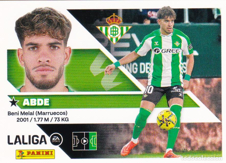 Coleccionismo &aacute;lbumes: ESTE 2026-27 * ABDE * N&ordm; 20 - DEL BETIS (NUEVO DE SOBRE) (A-20)