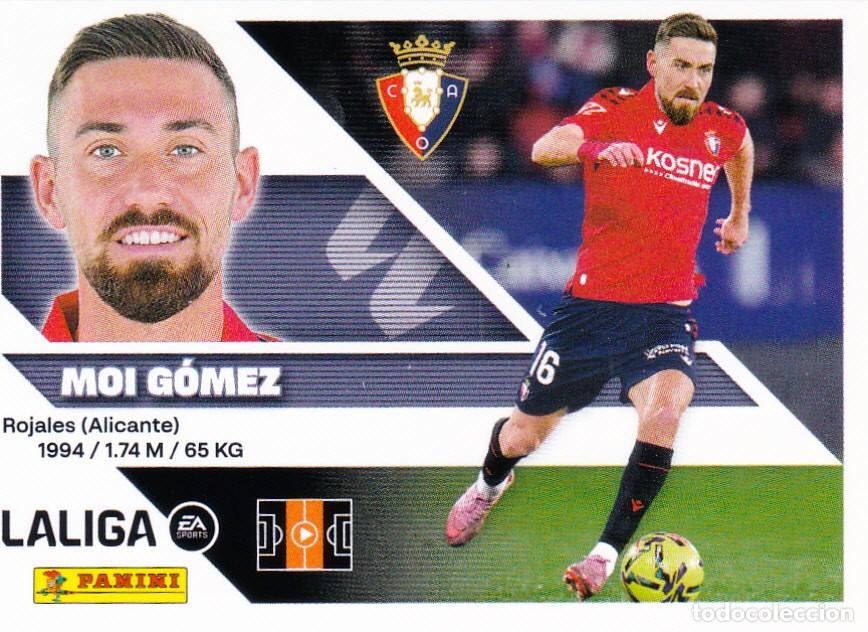Coleccionismo &aacute;lbumes: ESTE 2026-27 * MOI G&Oacute;MEZ * N&ordm; 13A - DEL OSASUNA (NUEVO DE SOBRE) (A-20)