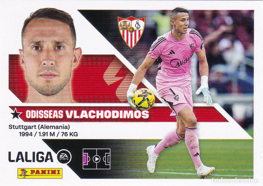 Coleccionismo &aacute;lbumes: ESTE 2026-27 * VLACHODIMOS * N&ordm; 3 - DEL SEVILLA (NUEVO DE SOBRE) (A-20)