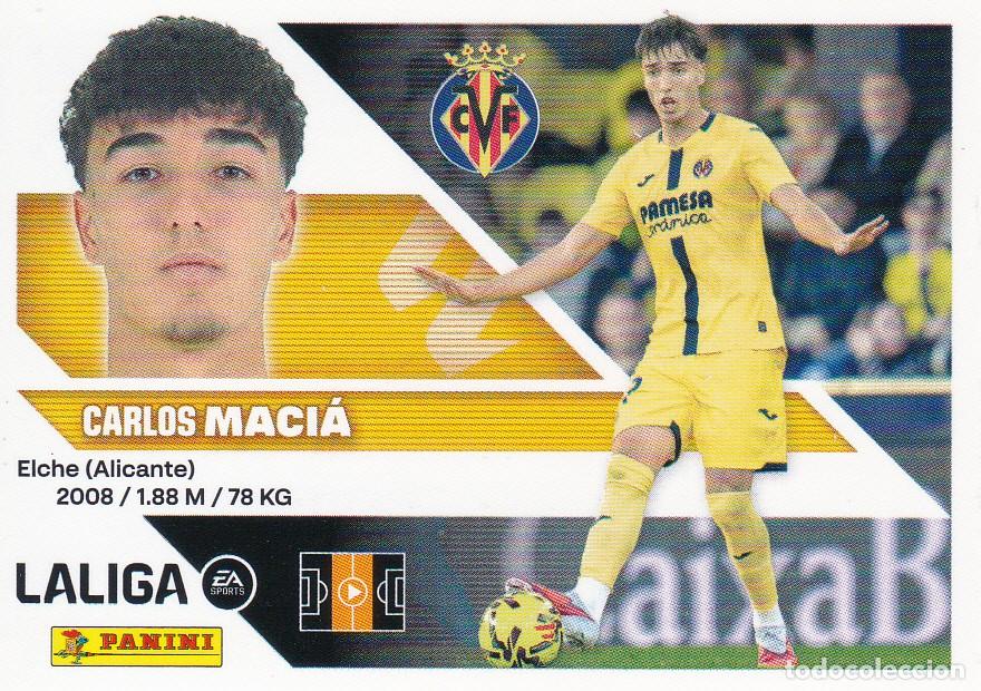 Coleccionismo &aacute;lbumes: ESTE 2026-27 * MAC&Iacute;A * N&ordm; 13 - DEL VILLARREAL (NUEVO DE SOBRE) (A-20)