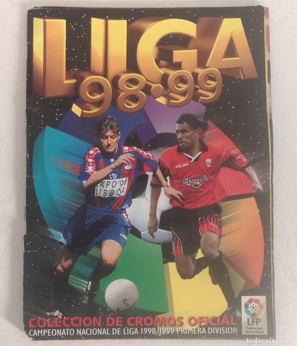 Coleccionismo &aacute;lbumes: &Aacute;LBUM CROMOS F&Uacute;TBOL LIGA 98/99 ESTE