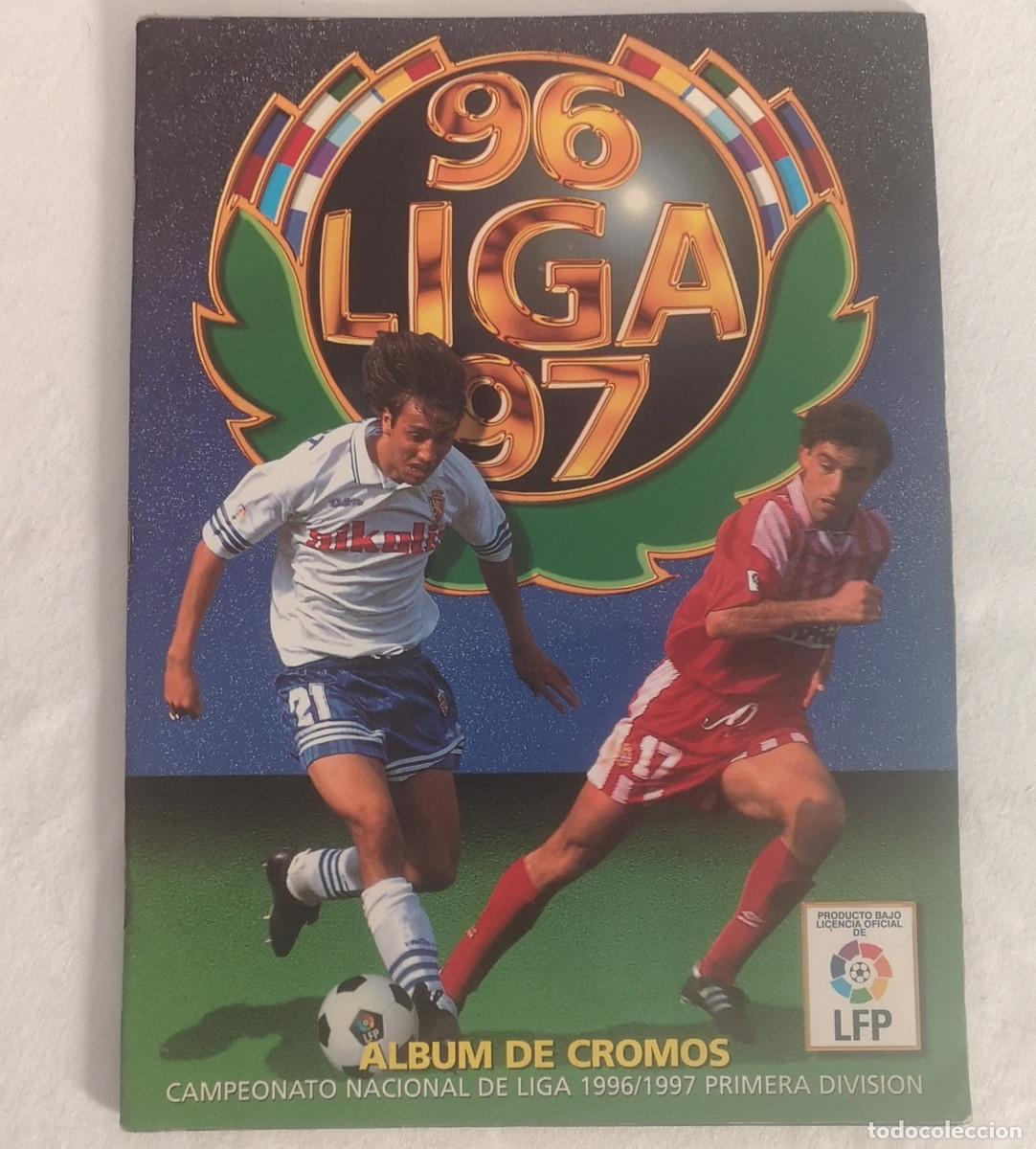 Coleccionismo &aacute;lbumes: &Aacute;LBUM CROMOS F&Uacute;TBOL LIGA 96/97 ESTE