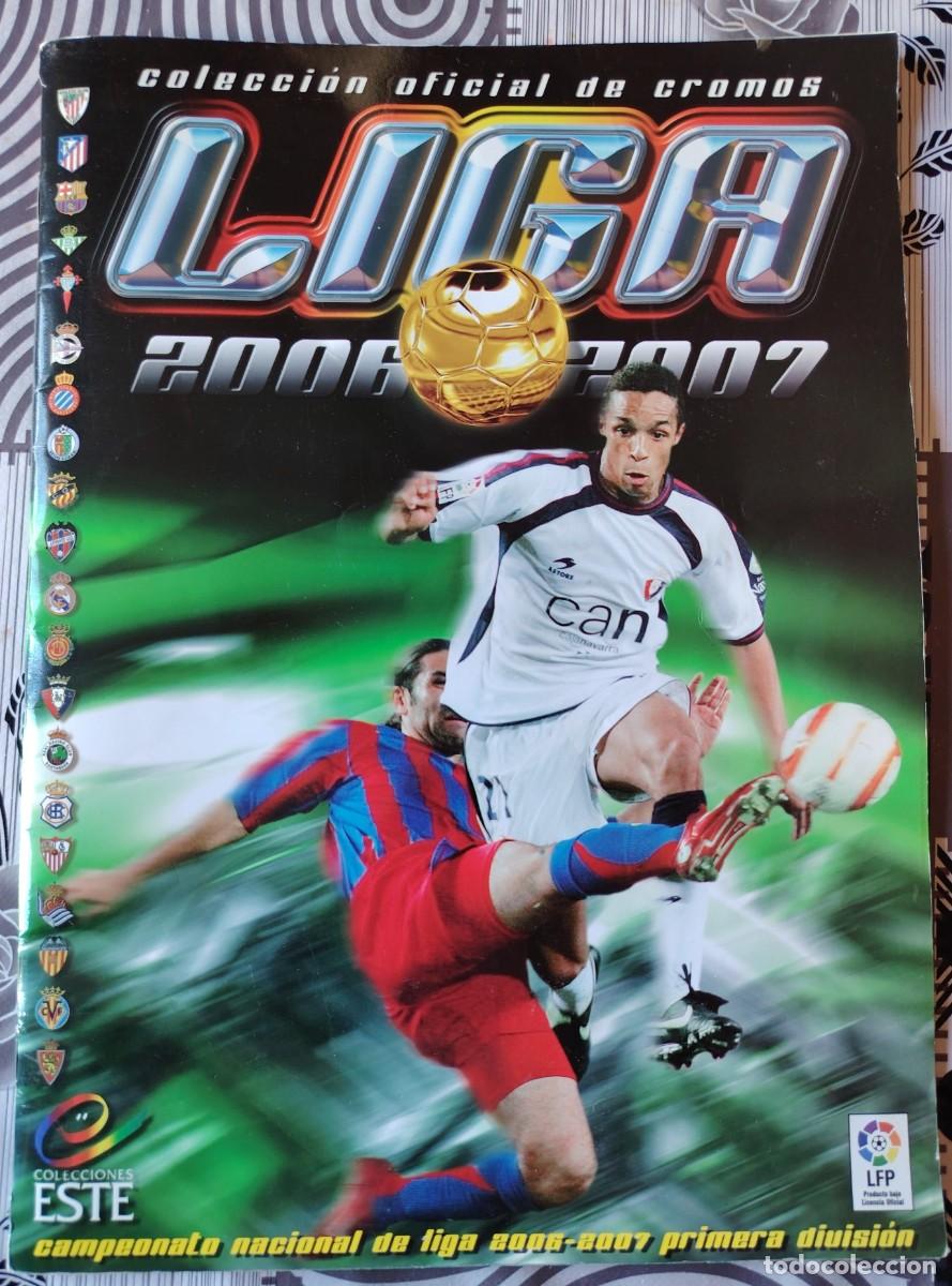 Coleccionismo &aacute;lbumes: ALBUM DE CROMOS DE LA LIGA 2006/07 - INCOMPLETO - BUEN ESTADO - 1437CRO
