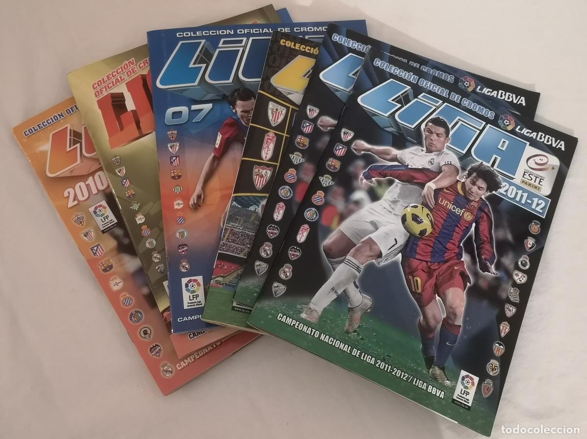 Coleccionismo &aacute;lbumes: LOTE &Aacute;LBUMES CROMOS F&Uacute;TBOL &iexcl;GRAN OPORTUNIDAD!